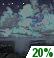 Slight Chance Rain Showers, Probability Of Precipitation: 20%